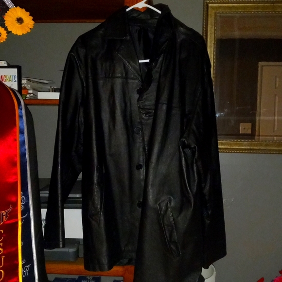Men's Leather Jacket Size Medium/Large NWOT